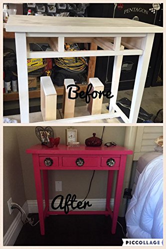 Retique It Chalk Furniture Paint by Renaissance DIY - 6 Piece Set (54 Cerise, 32 Ounces) - Perfect for Furniture Restoration, Home Decor & DIY Projects