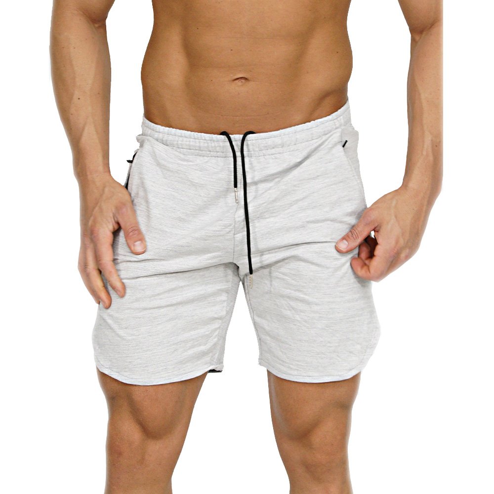 EVERWORTH Men's Gym Workout Shorts - Running Training Short Pants with Zipper Pockets for Bodybuilding, Jogging & Fitness | Moisture-Wicking & Breathable Fabric | 3 Color Options | Perfect for Gym, Running & Outdoor Activities