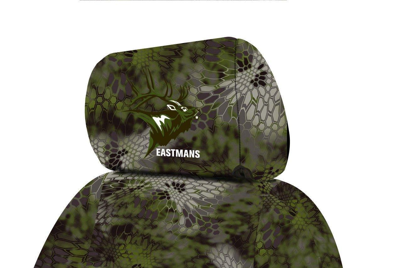 Eastman's Logo Neosupreme Solid Kryptek Custom Seat Cover - Waterproof & Durable Car Seat Protector for Trucks, SUVs & Off-Road Vehicles - Perfect for Camping, Hunting & Outdoor Adventures
