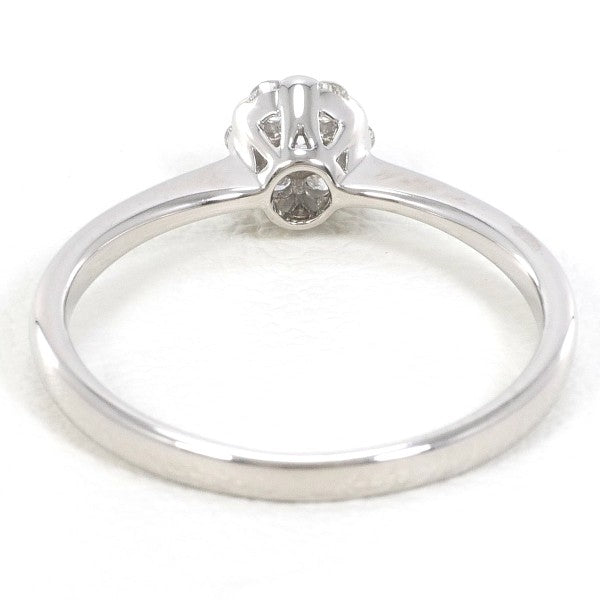 18K White Gold Diamond Ring for Women - Elegant Solitaire Engagement & Wedding Band - Perfect for Proposals, Anniversaries & Special Occasions