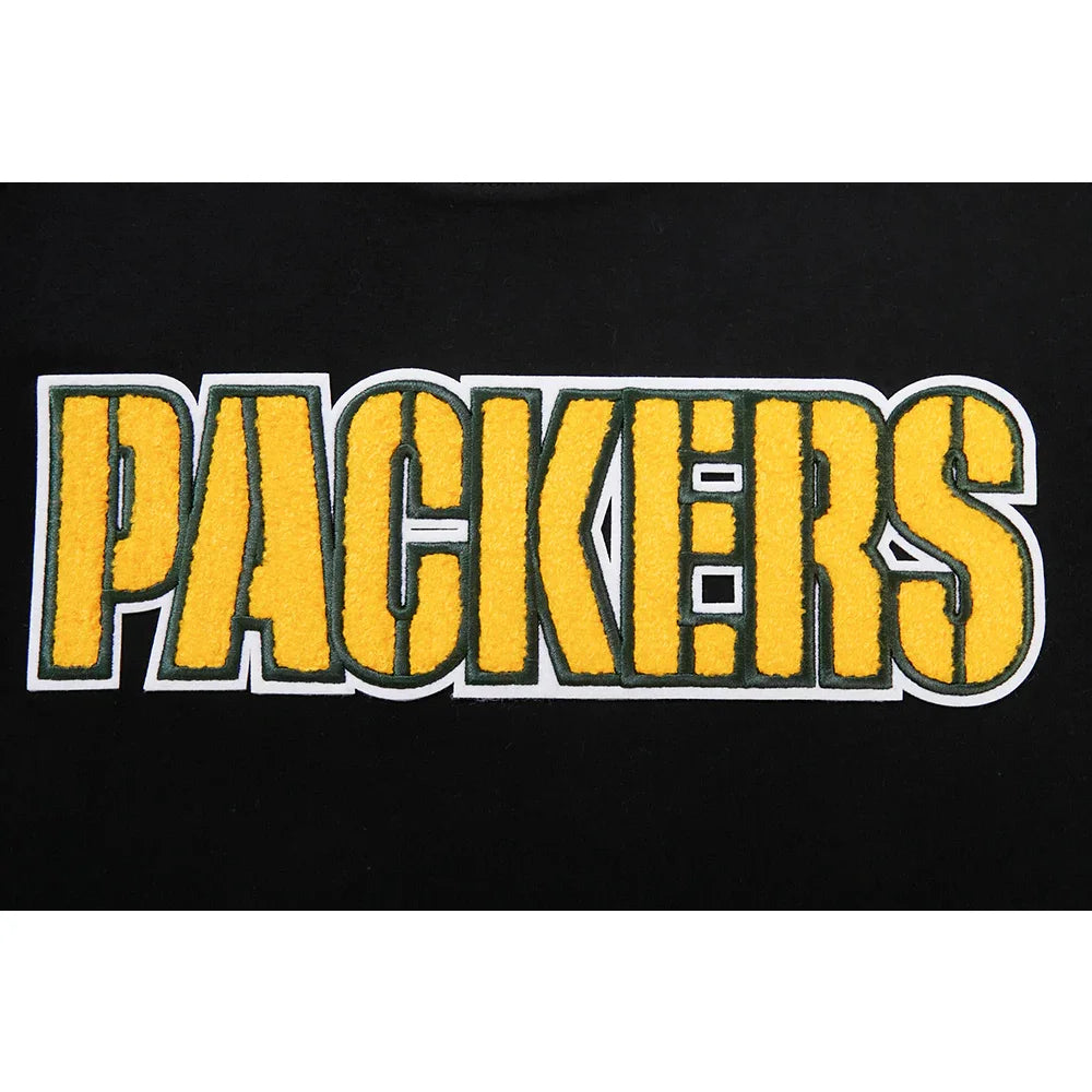 Green Bay Packers Men's Classic Chenille Tee Shirt | NFL Football Fan Apparel | Game Day & Casual Wear