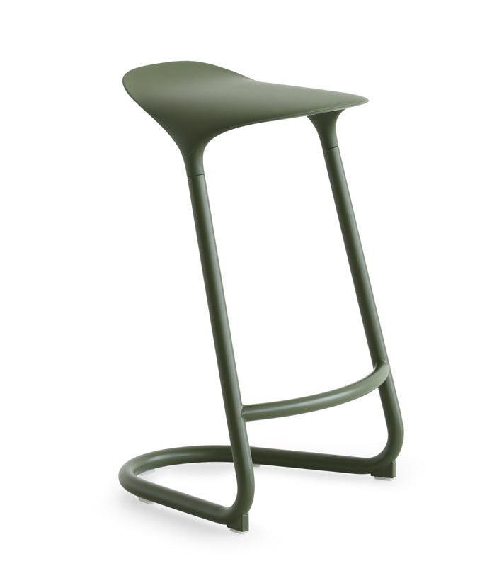Lapalma Cross S451 Stool - Modern Bar Stool for Kitchen, Dining & Commercial Use - High-Quality Adjustable Height Stool for Home & Office