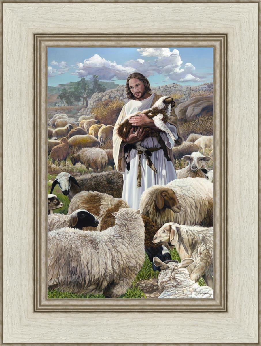 Finding The One By Liz Lemon Swindle - Inspirational Christian Art Print for Home, Office & Gift Giving - Perfect for Weddings, Anniversaries & Spiritual Decor