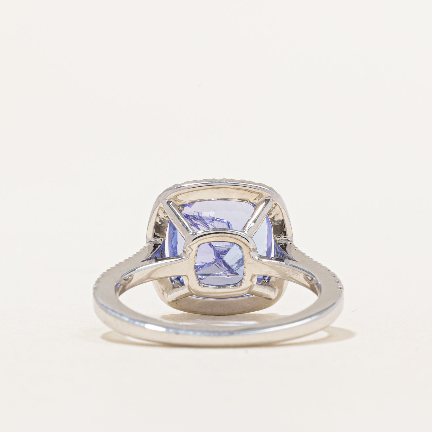 Exquisite 2.35ct Tanzanite & 0.30ct Diamond Cocktail Ring - Size 5.25 | Elegant Jewelry for Evening Parties, Weddings & Special Occasions