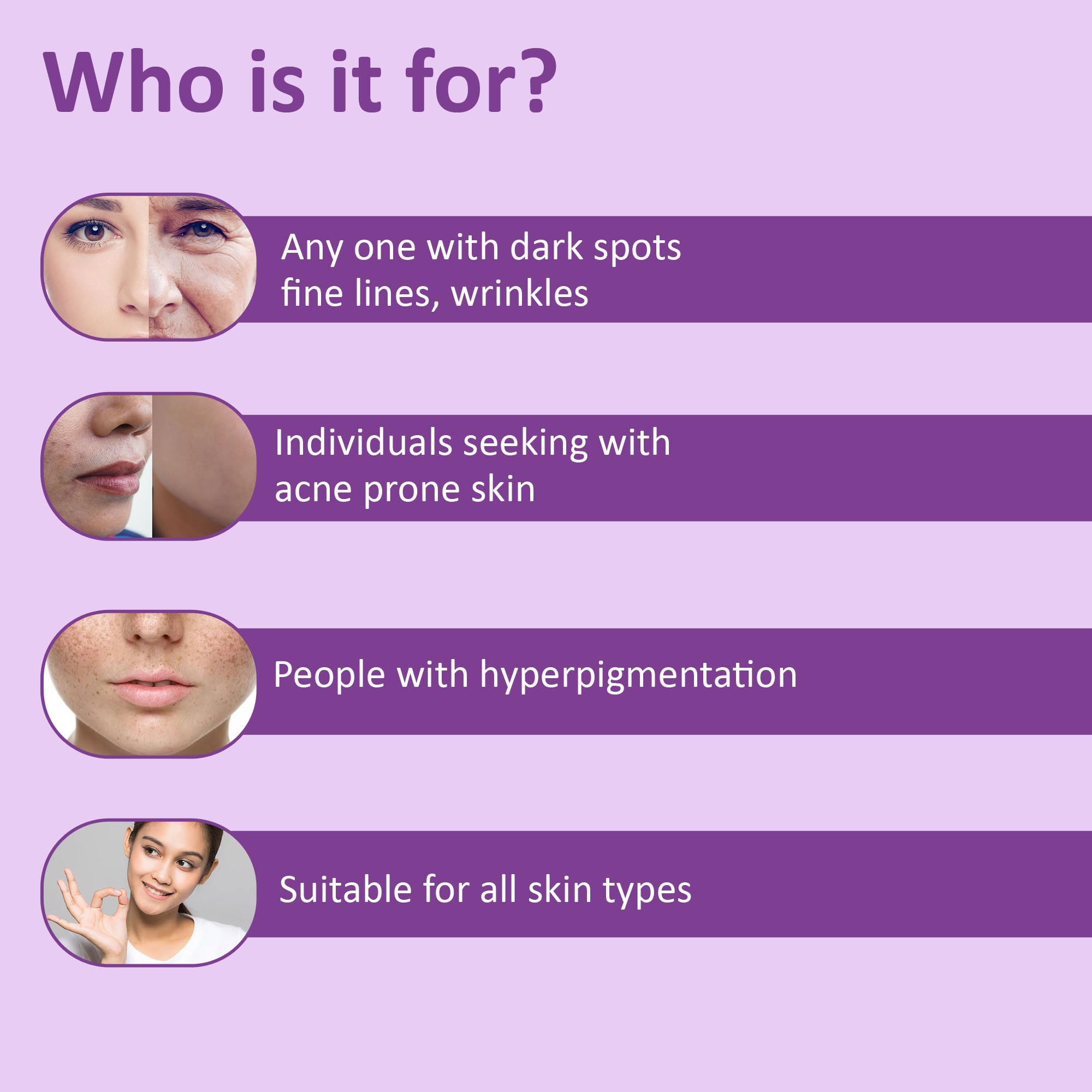 7 DAYS Natural 0.3% Retinol Face Serum for Glowing Skin - Anti-Aging Night Serum with Niacinamide & Hyaluronic Acid - Hydrating & Brightening Treatment for Men & Women (30ml) - Perfect for Nighttime Skincare Routine & Reducing Fine Lines