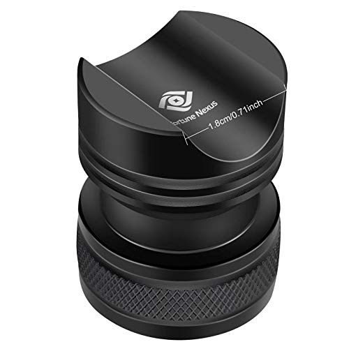 Fortune Nexus® Black Portable Cigar Stand - Compact Cigar Rest Holder for Ashtrays, Desks & Outdoor Use - Perfect for Smoking Lounges, Patios & Travel