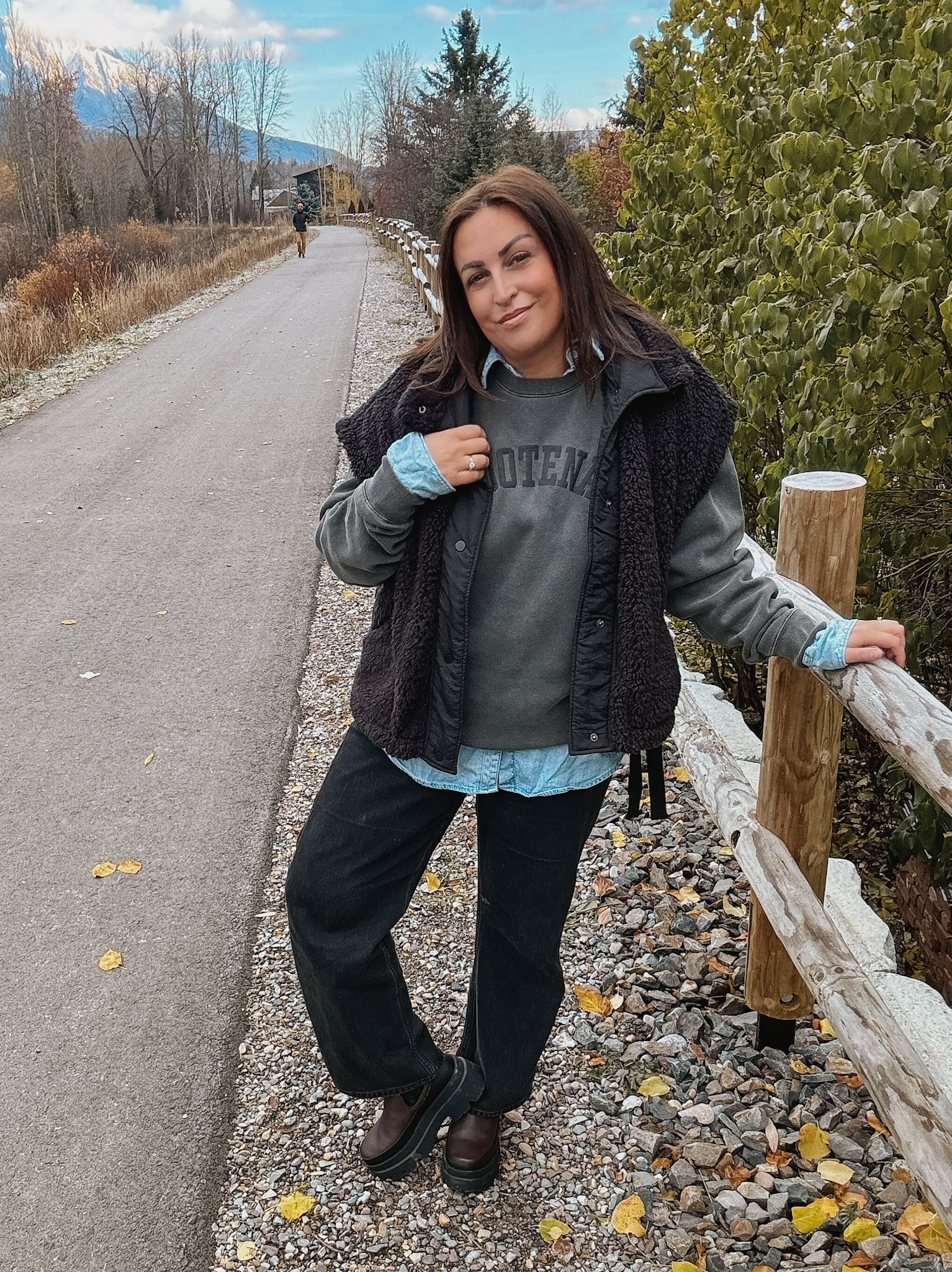 Freyja Kootenay Puff Print Sweatshirt - Women's Cozy Pullover Hoodie with Unique Design | Perfect for Casual Wear, Street Style & Winter Fashion