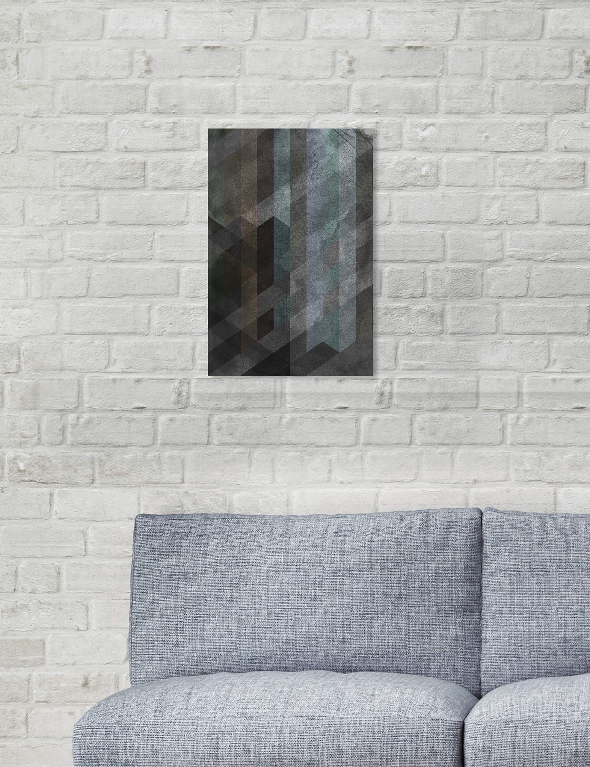 Abstract Steel Wall Art Canvas Prints by Oliver Gal Artist Co. - Modern Home Décor for Living Room, Bedroom & Office