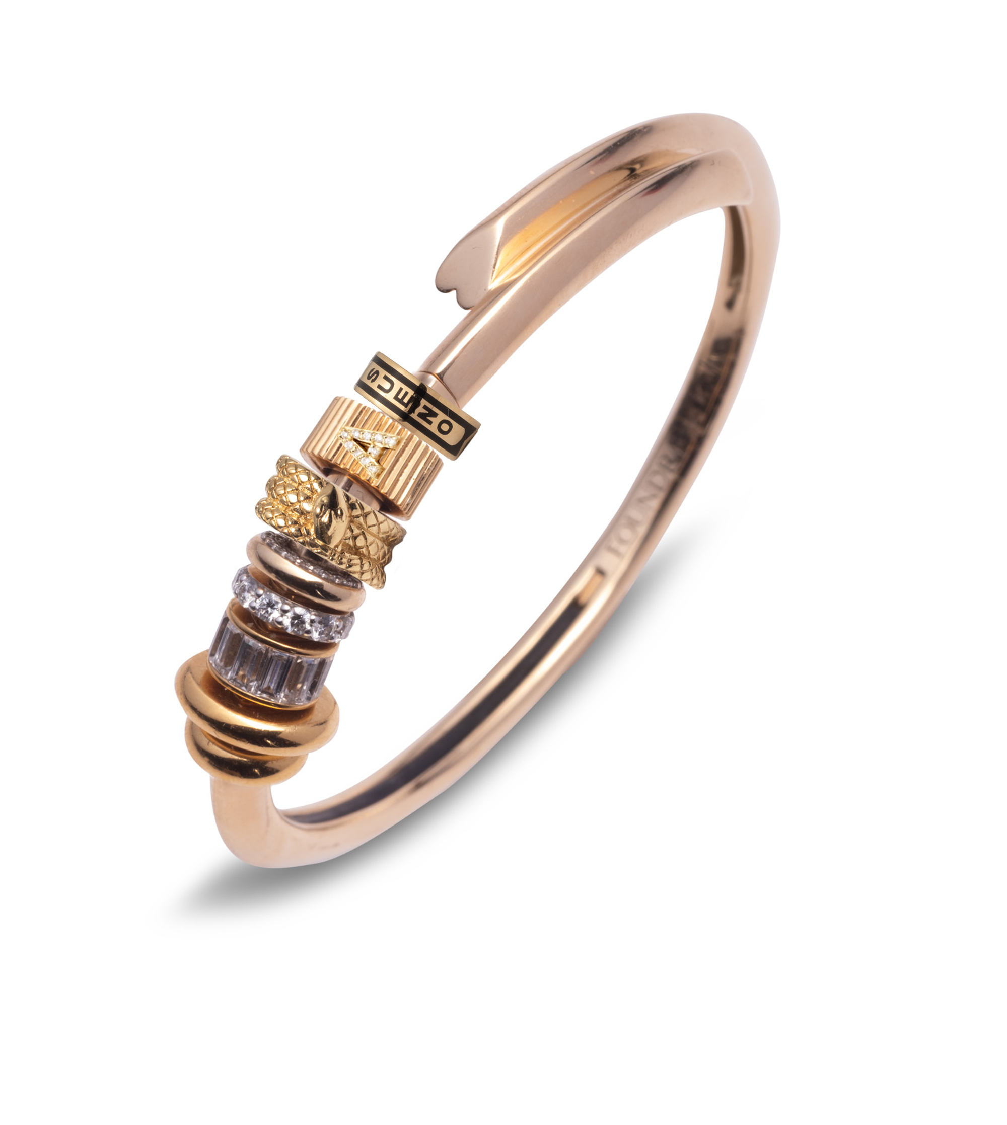 Dream: Heartbeat Story Strong Heart Bangle Bracelet - Romantic Gift for Her, Couple Jewelry for Valentine's Day & Anniversary