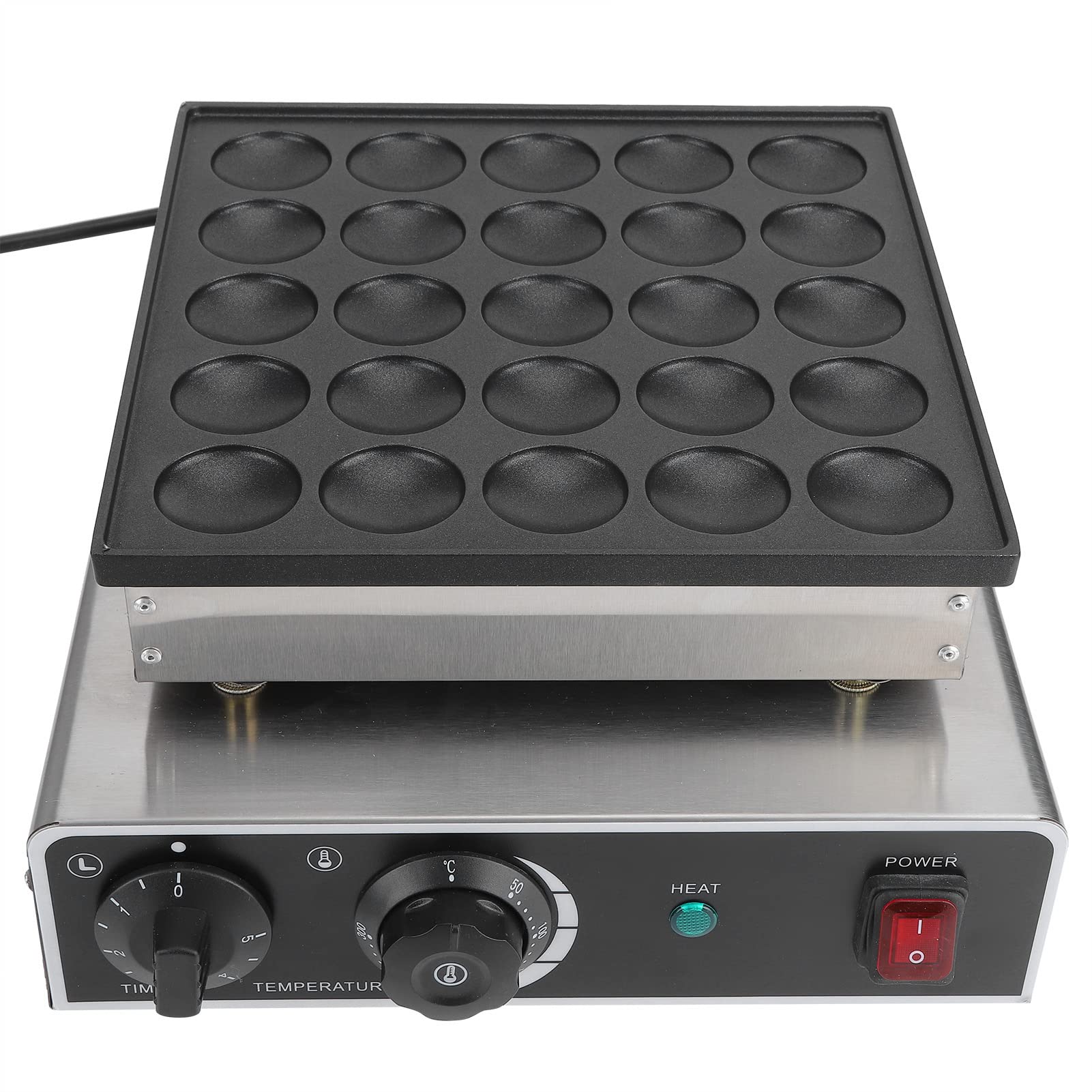 Timer Muffin Maker & Waffle Machine - 4-in-1 Breakfast Appliance for Muffins, Waffles, Pancakes & More | Perfect for Home Kitchen & Restaurant Use | Quick & Easy Breakfast Solution