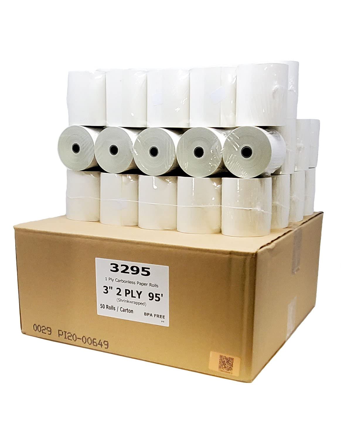 BuyRegisterRolls 2-Ply Carbonless Paper Rolls (1500 Rolls) 3