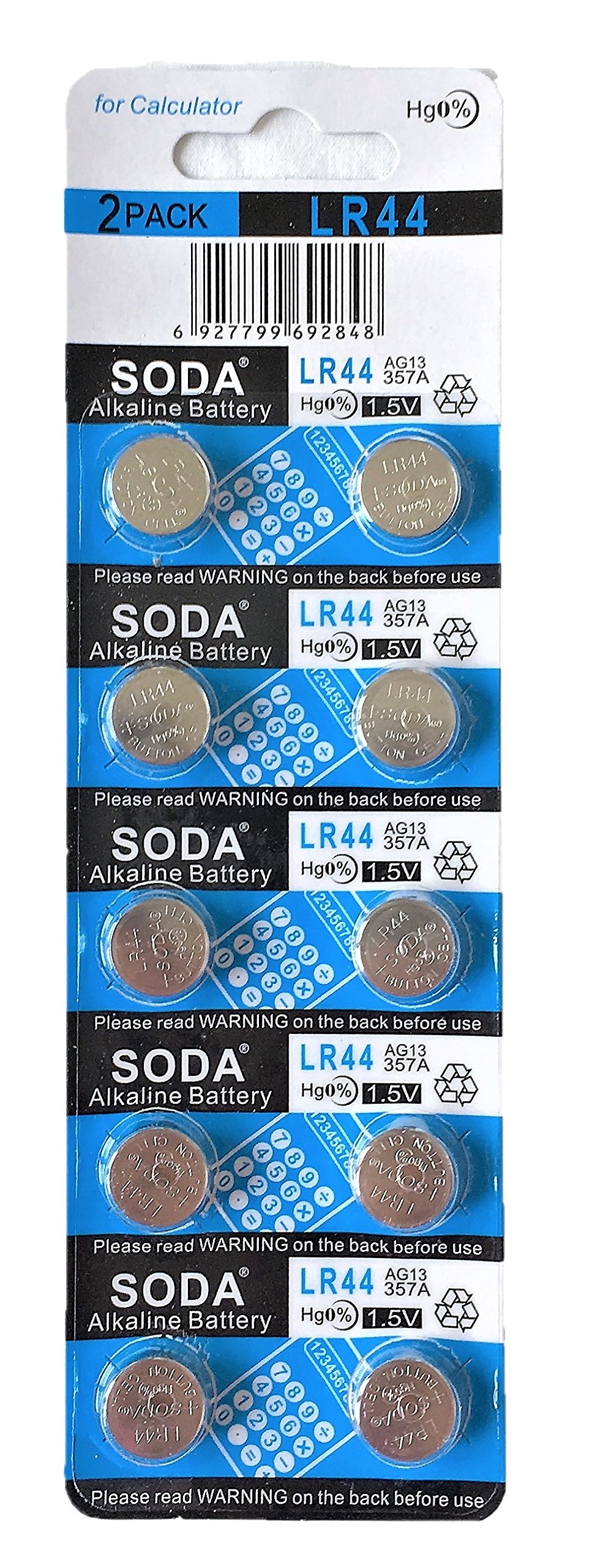 LR44 A76 AG13 1.5V Alkaline Button Cell Batteries (40-Pack) - Long-Lasting Power for Watches, Clocks, Remote Controls, Game Controllers, Toys & Electronics - Perfect for Home, Office & Travel Use