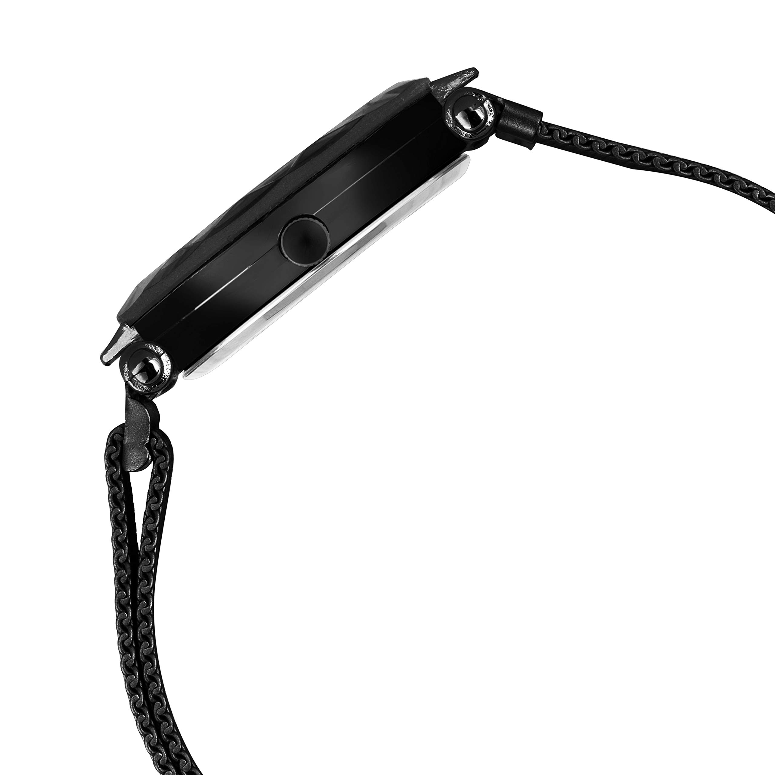 Elegant Mikado Analog Women's & Girls' Watch - Black Dial with Black Leather Strap - Perfect for Office, Casual Wear & Gift Giving