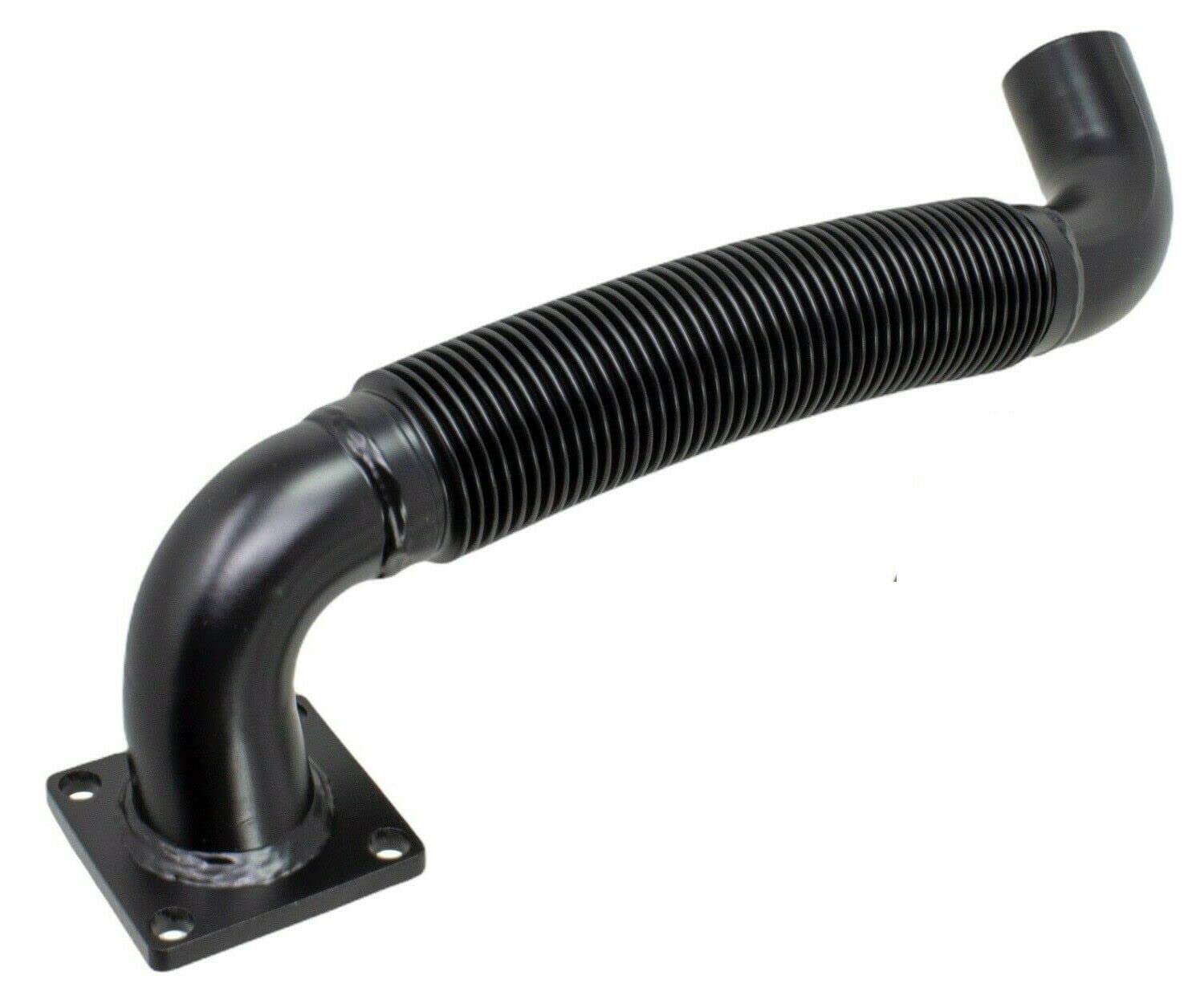 High-Quality Exhaust Muffler Pipe with Gasket & Clamp - Compatible with Bobcat S175 S185 Skid Steer Loader - Replacement for OEM Part 6677371 - Perfect for Construction, Landscaping & Farm Equipment Maintenance