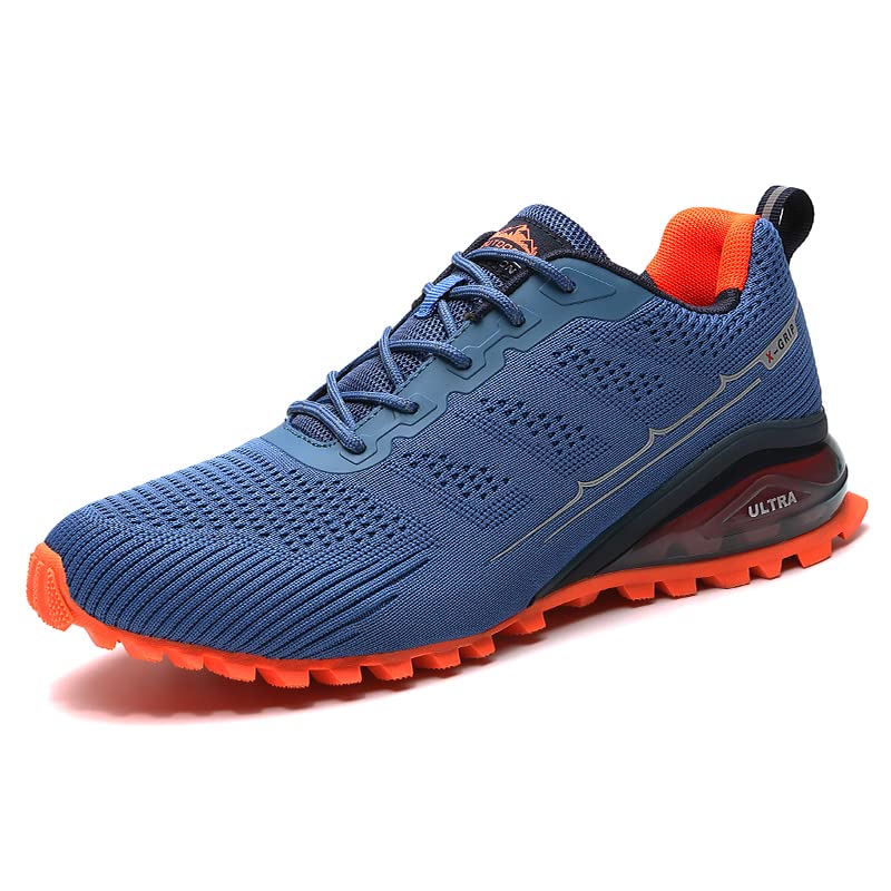 LIULIULIFE Men's Trail Running Shoes - Lightweight, Breathable Hiking & Walking Sneakers for Outdoor Trekking & Cross Training | Perfect for Trail Running, Hiking Adventures & Gym Workouts