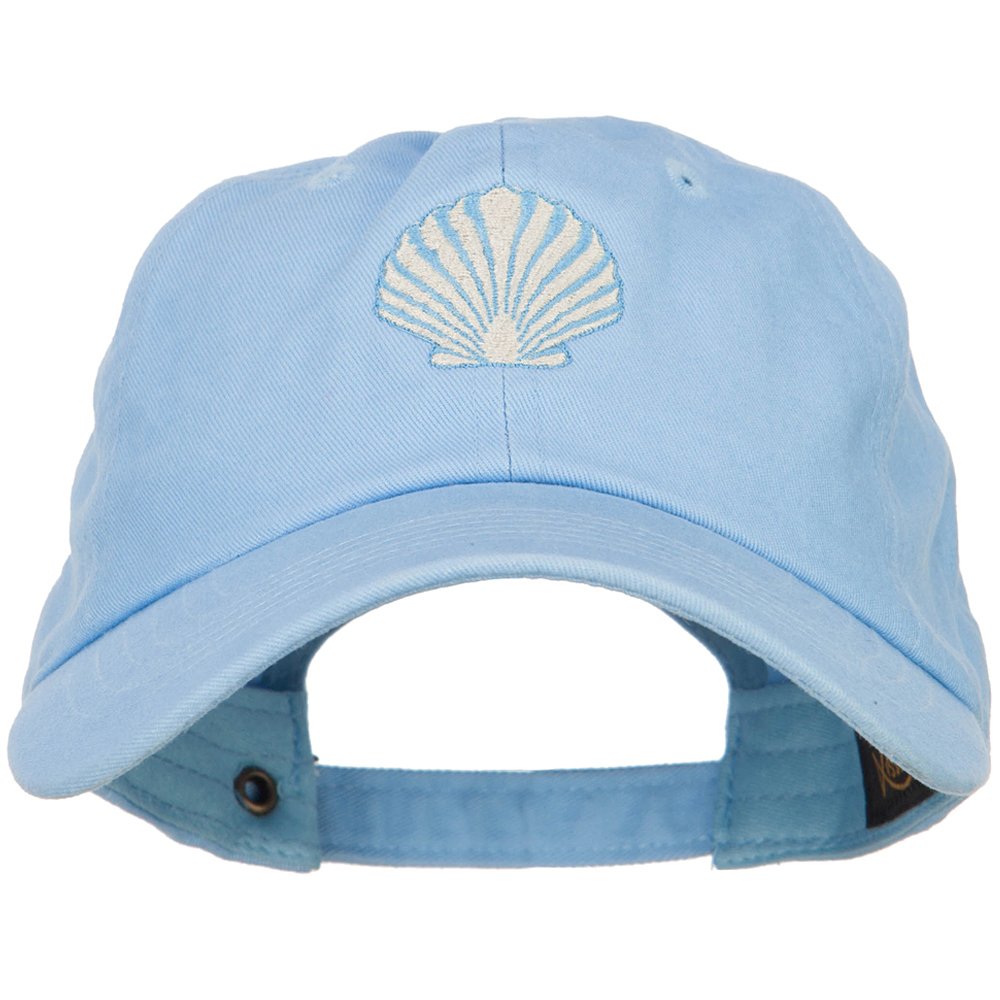 e4Hats.com Women's Fashion Seashell Embroidered Unstructured Baseball Cap - Perfect for Beach Vacations, Summer Outfits & Casual Wear