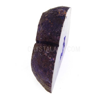 Natural Purple Agate Geode in Gift Box - Medium Size Crystal Specimen for Home Decor, Meditation & Healing Stone Collection