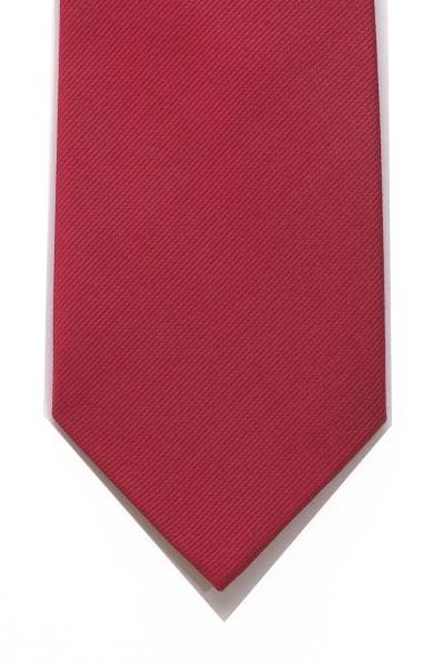LA Smith Red with Blue Tipping Silk Tie for Men - Premium Business Necktie for Office, Wedding & Formal Events