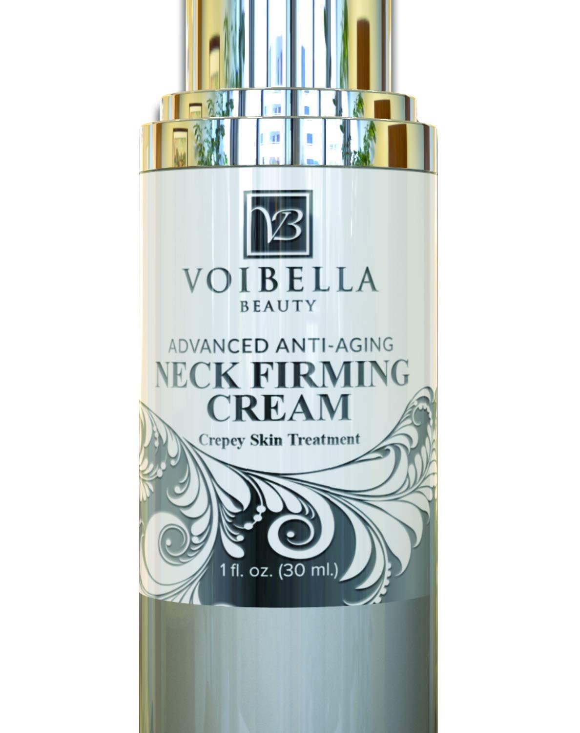 Neck Firming Cream for Sagging Skin & Wrinkles | Anti-Aging Moisturizer for Turkey Neck & Double Chin | Daily Skincare Routine