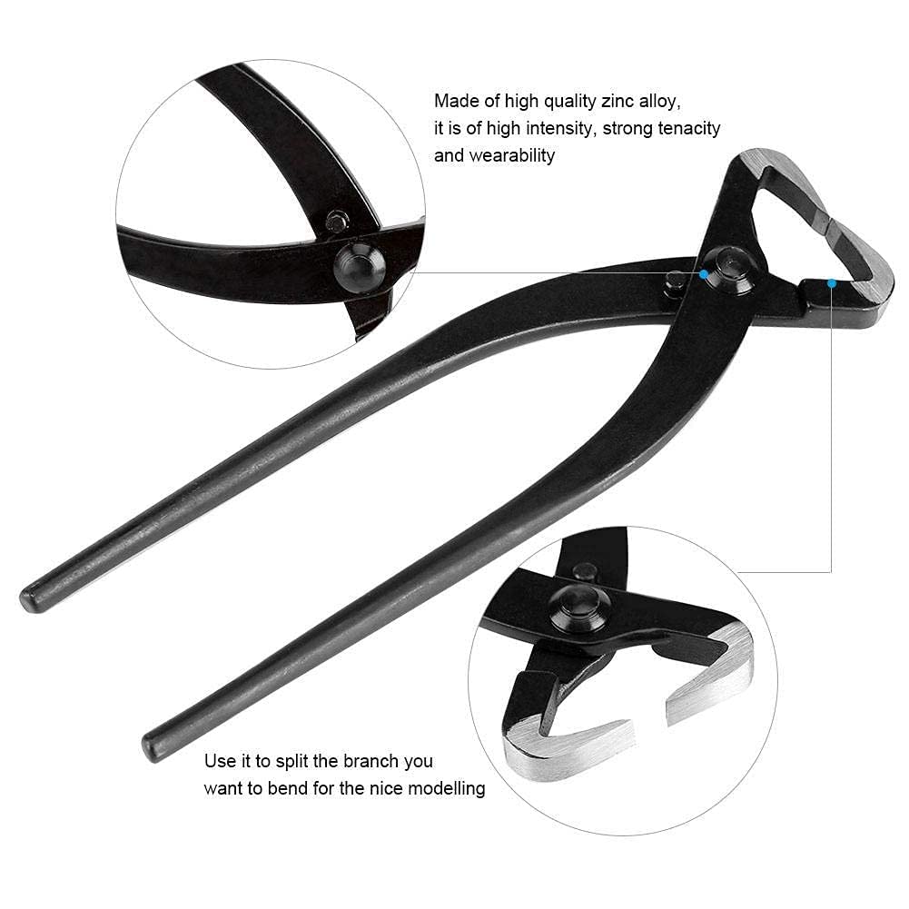 Professional Grade Bonsai Trunk Splitter - Manganese Steel Alloy Gardening Tool with Ergonomic Handle for Pruning, Shaping & Styling - Perfect for Bonsai Enthusiasts & Japanese Garden Maintenance