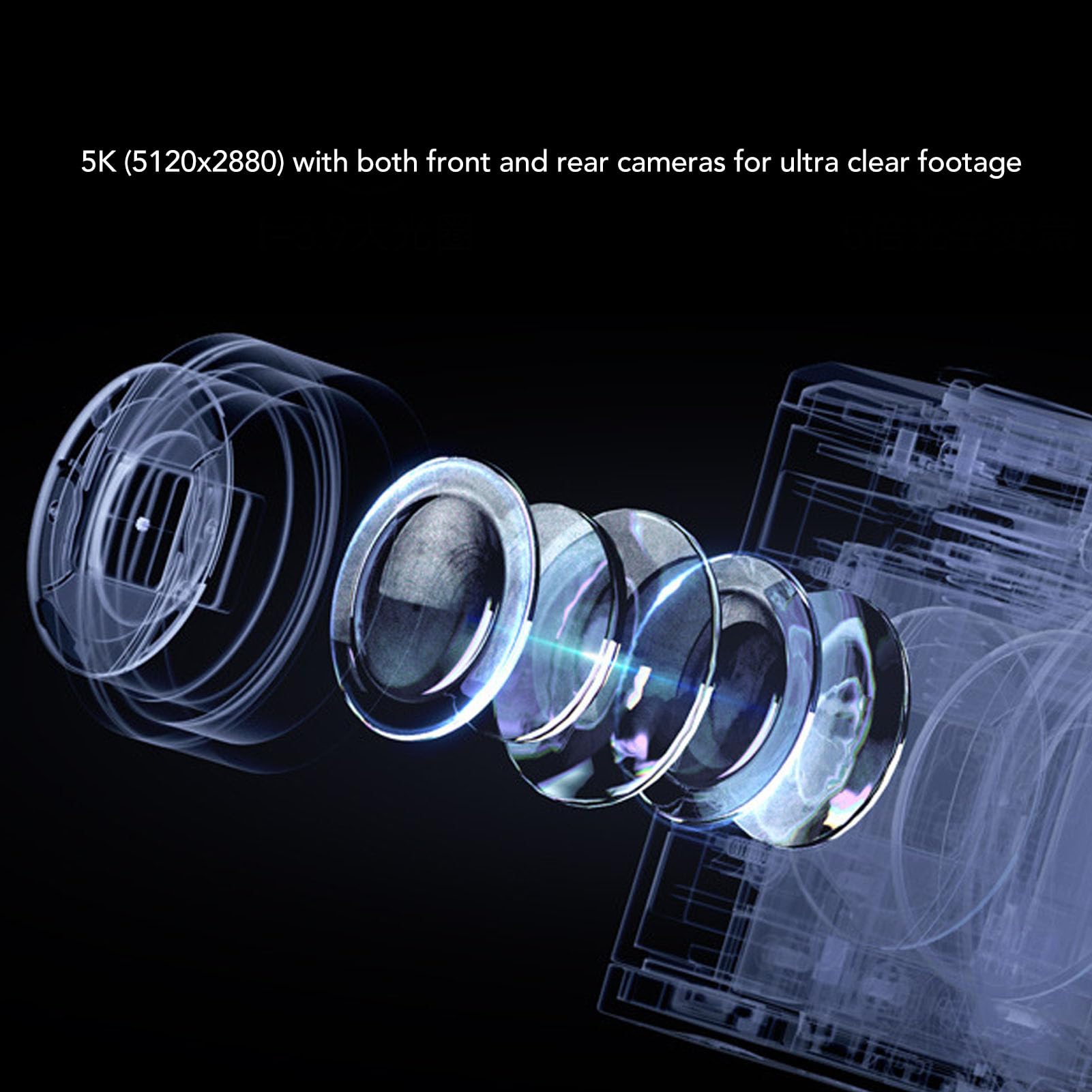 5K Digital Camera with 10x Zoom & Anti-Shake for Vlogging & Travel Photography