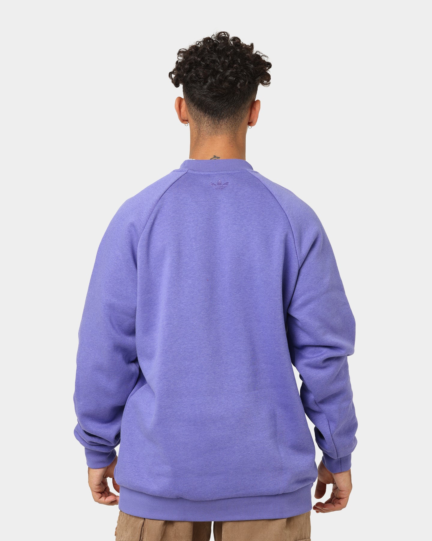 Adidas Originals Women's Purple Hoodie Sweatshirt | Casual Pullover Fleece Top for Streetwear & Lounge Wear | Gym, Running, Everyday Comfort