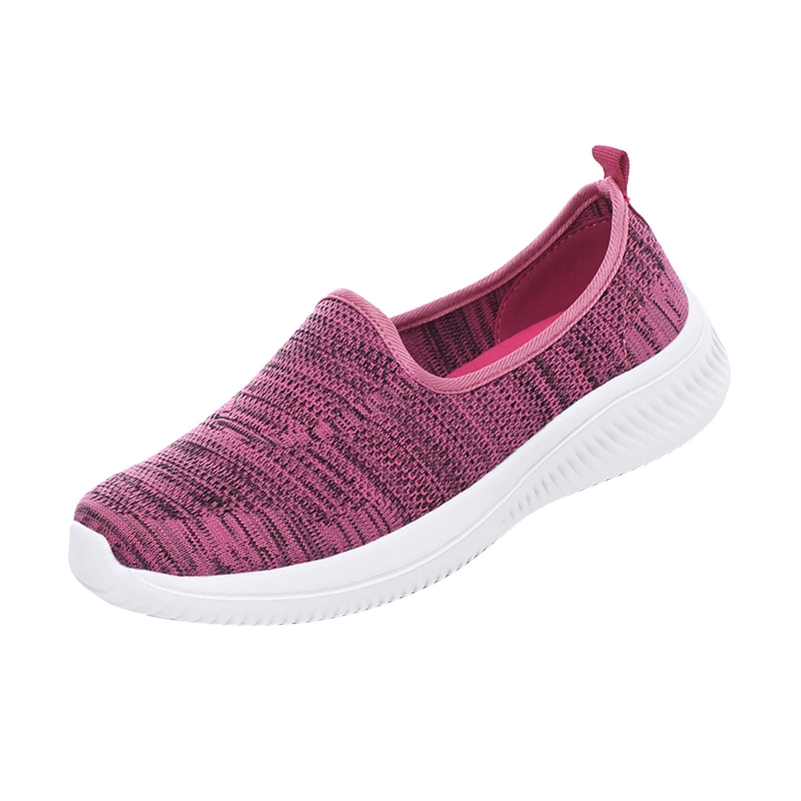 Women's Slip-On Running Shoes - Non-Slip Walking Shoes, Breathable Lightweight Gym Sneakers for Jogging, Workouts & Casual Wear