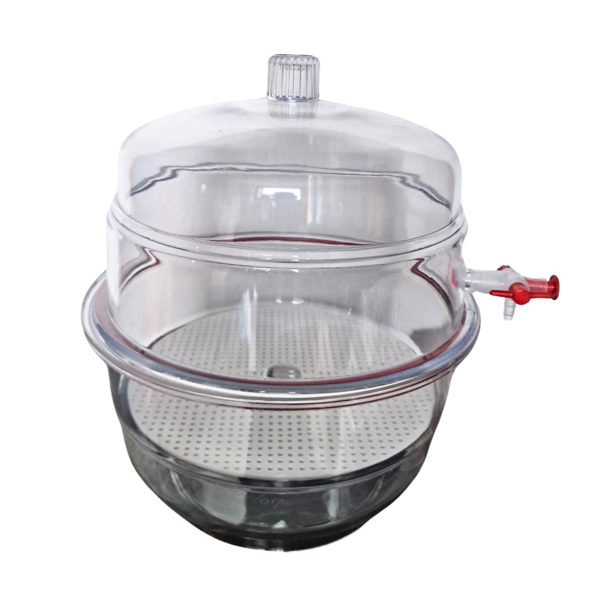 Polylab Clear PC Desiccator 200mm - Lab Moisture Control