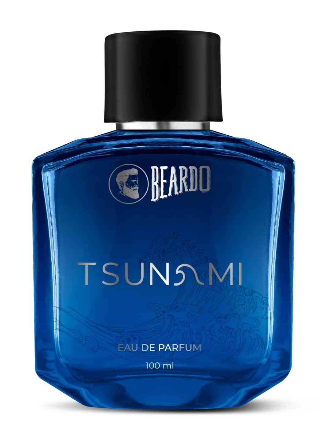 Beardos Men's Perfume - TSUNAMI Eau De Parfum, 100ml | Long Lasting Fresh Marine Aromatic Cologne | Valentine's Day Gift for Boyfriend, Husband | Intense Fragrance for Daily Wear & Special Occasions | Perfect for Office, Date Night & Formal Events