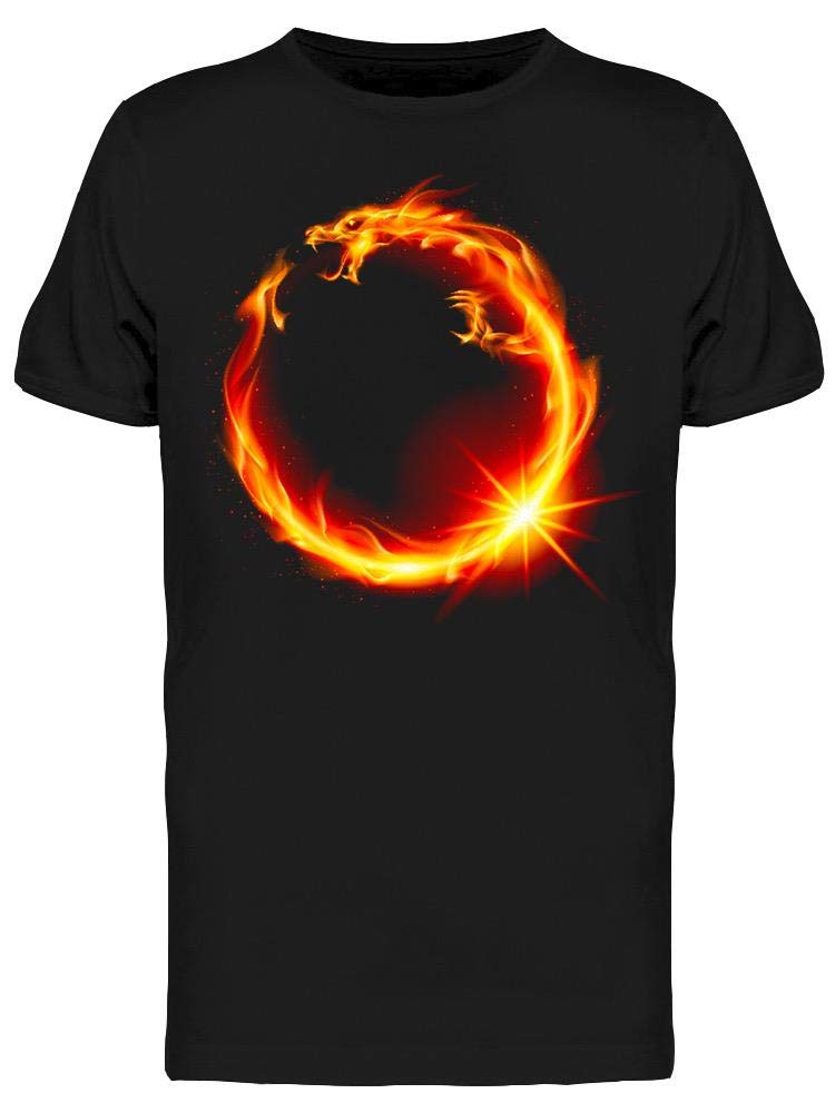 Fire Dragon T-Shirt for Men - Stylish Graphic Tee for Casual Wear