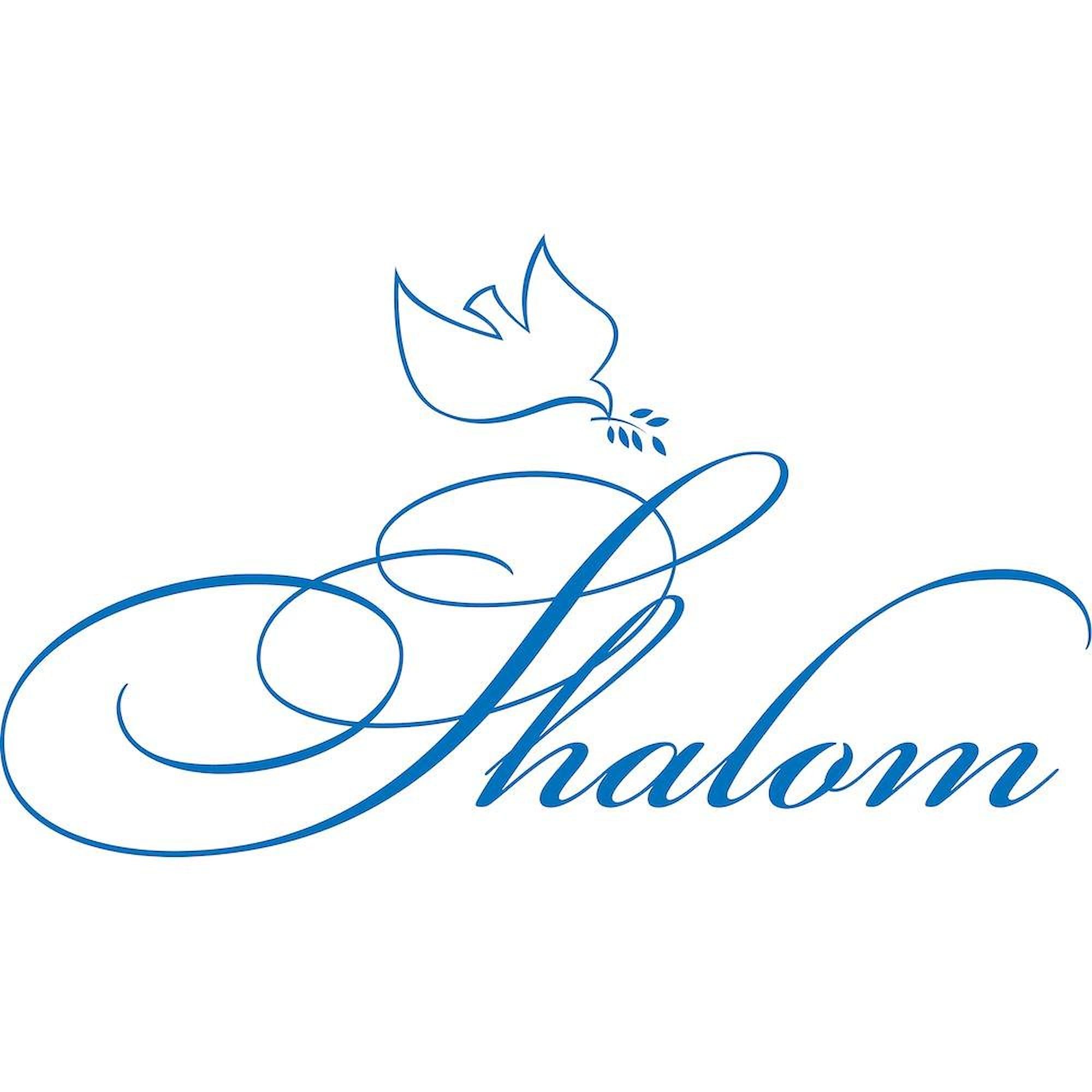 Shalom And Dove Ceramic Coffee Mug 11 oz (325 ml) - Inspirational Gift for Jewish Holidays, Housewarming & Office Use - Perfect for Tea, Hot Chocolate & Morning Coffee
