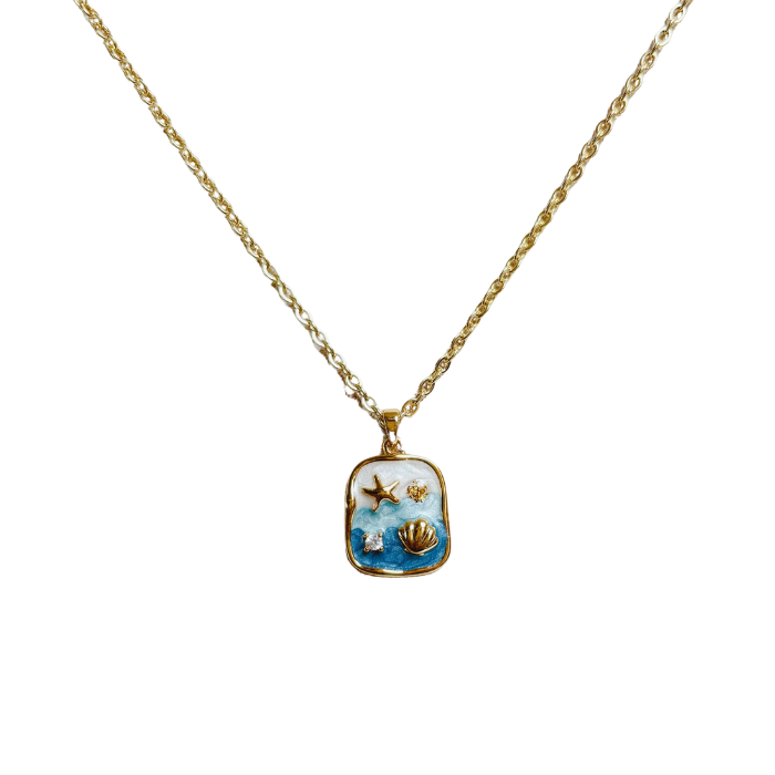 Elegant Statement Necklace for Women - Trendy Beach Jewelry for Summer Vacations, Parties & Boho Outfits