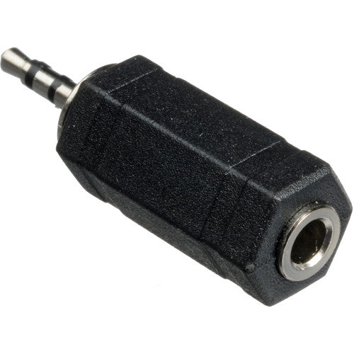 Hosa GMP471 3.5mm Female to 2.5mm Male Stereo Audio Adapter - Professional Audio Connector for Headphones, Microphones & Music Equipment
