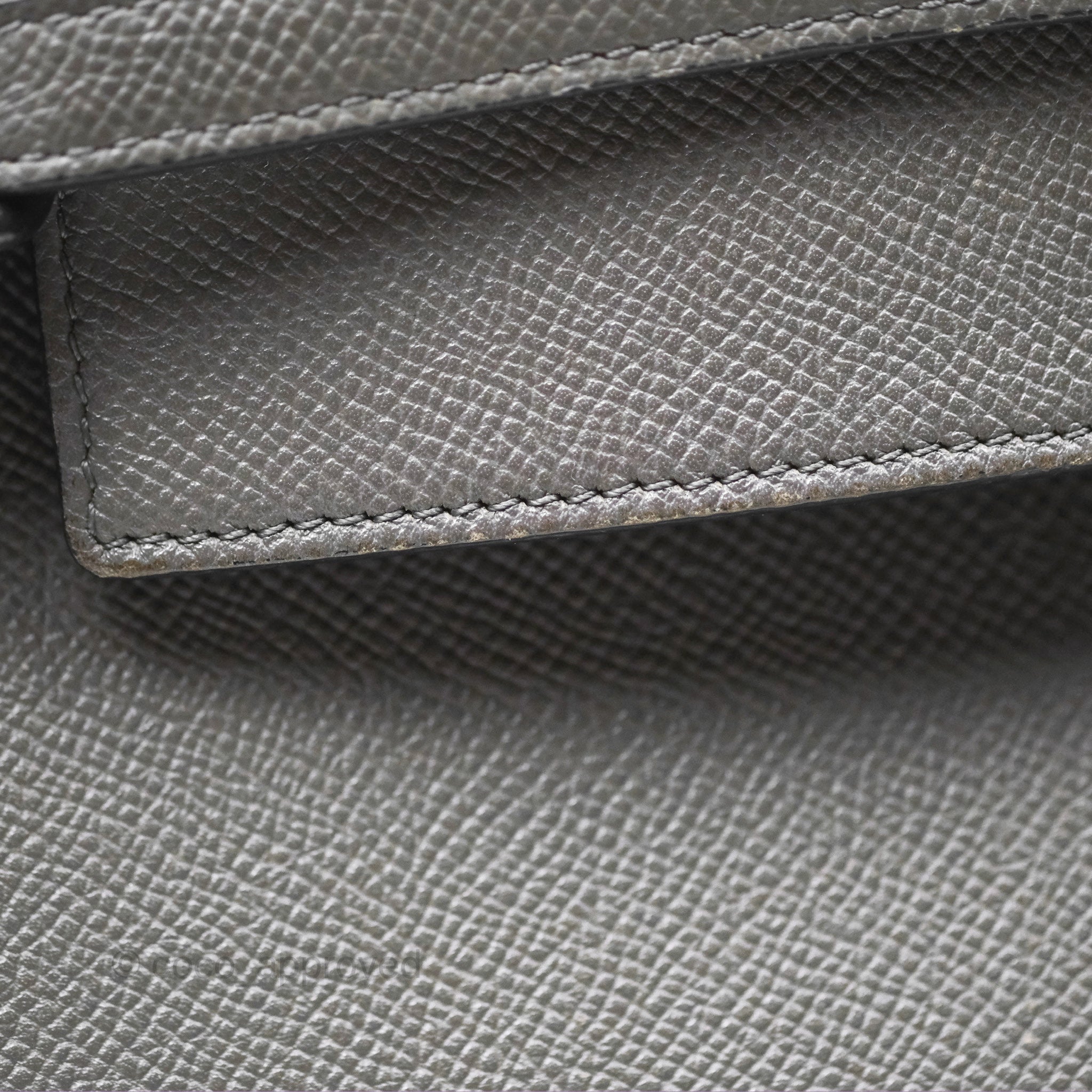 Celine Micro Belt Bag in Grey Grained Calfskin with Gold Hardware - Luxury Crossbody Bag for Women, Perfect for Work, Travel & Everyday Use