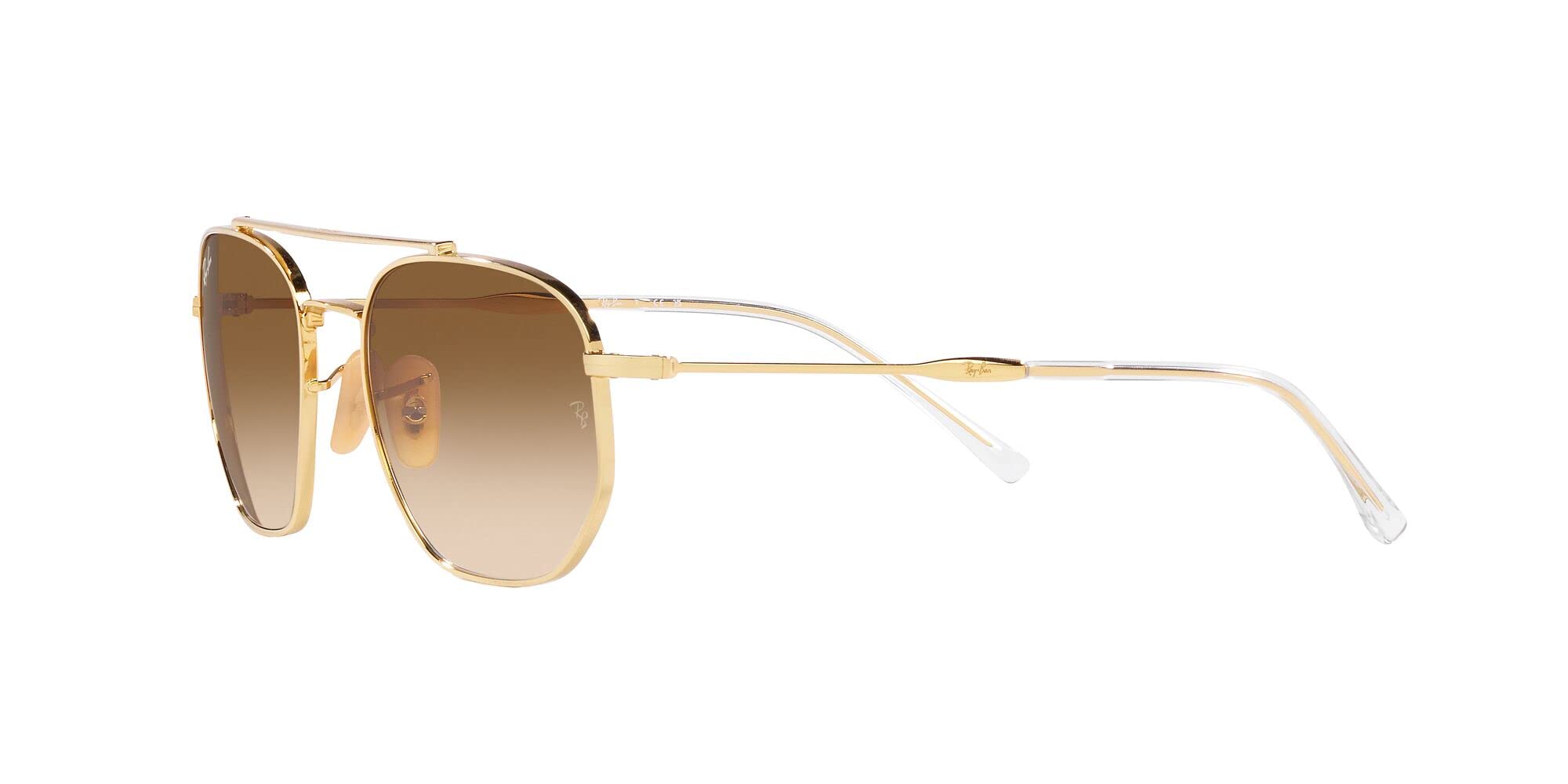 Ray-Ban RB3707 Square Sunglasses for Men & Women - Classic Polarized UV Protection - Stylish Fashion Shades for Driving, Beach & Outdoor Activities