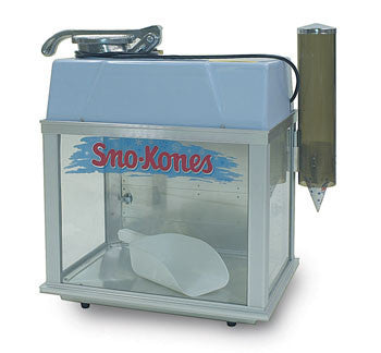Premium Snokonette Deluxe Ice Shaver 1002S - Commercial & Home Use for Snow Cones, Slushies, Cocktails & Frozen Treats