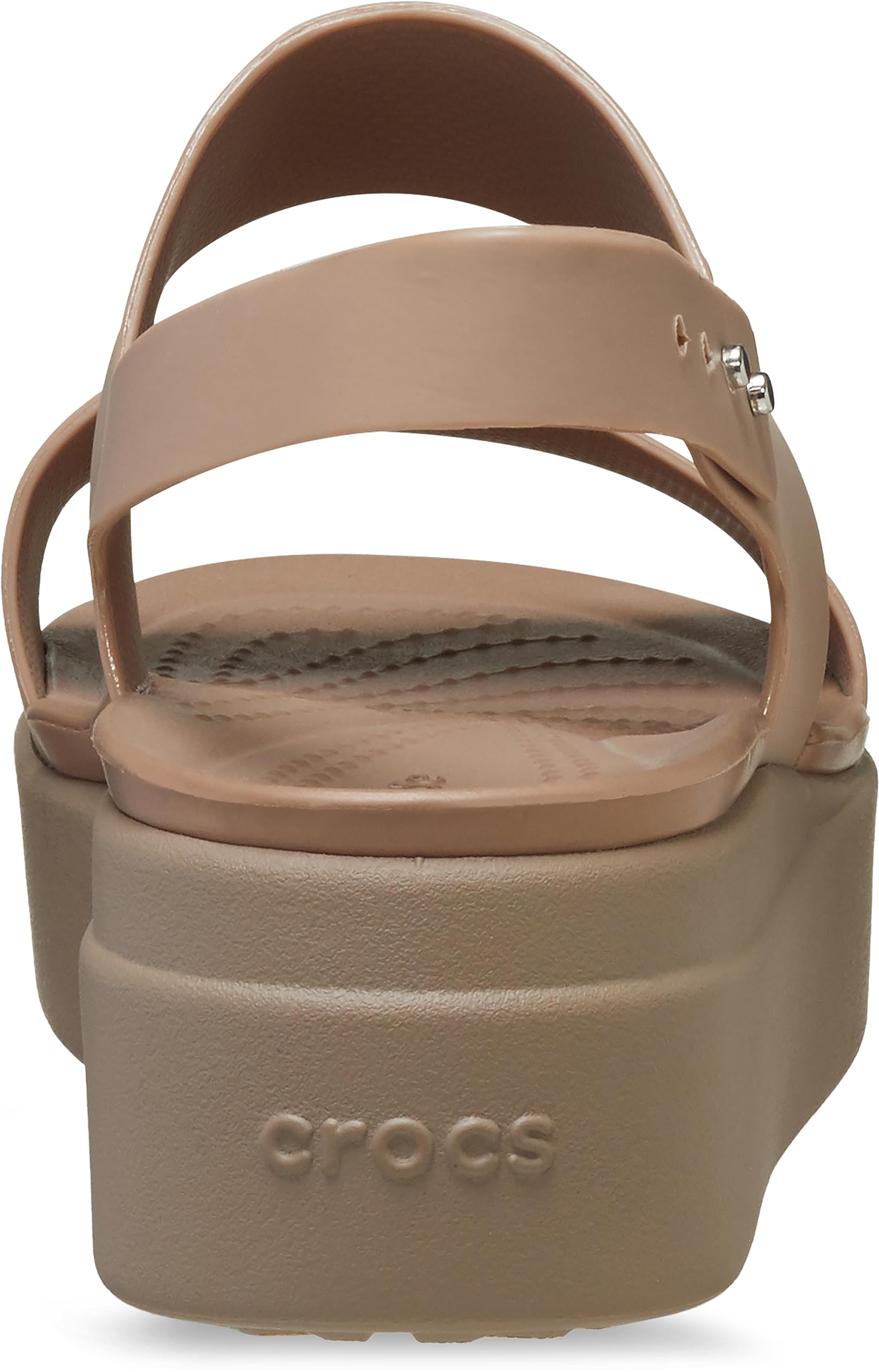 Crocs Women's Brooklyn Low Wedge Platform Sandals - Comfortable Slip-On Summer Shoes for Walking, Beach & Casual Outfits
