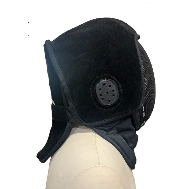ASAki HEMA Fencing Mask Cover with Back Plate - Protective Overlay for HEMA Training & Sparring (Mask Not Included) | Durable Gear for Historical European Martial Arts Practice, Tournaments & LARP Battles