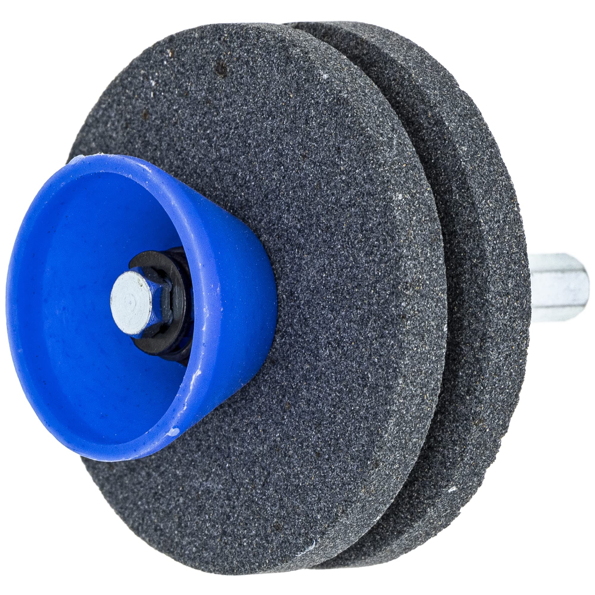 8TEN 5-Pack Mower Blade Sharpener Grinding Stone Wheel - Compatible with Tractor, Garden Tools & Hand Drill Attachments - Perfect for Lawn Mower Maintenance & DIY Sharpening Projects