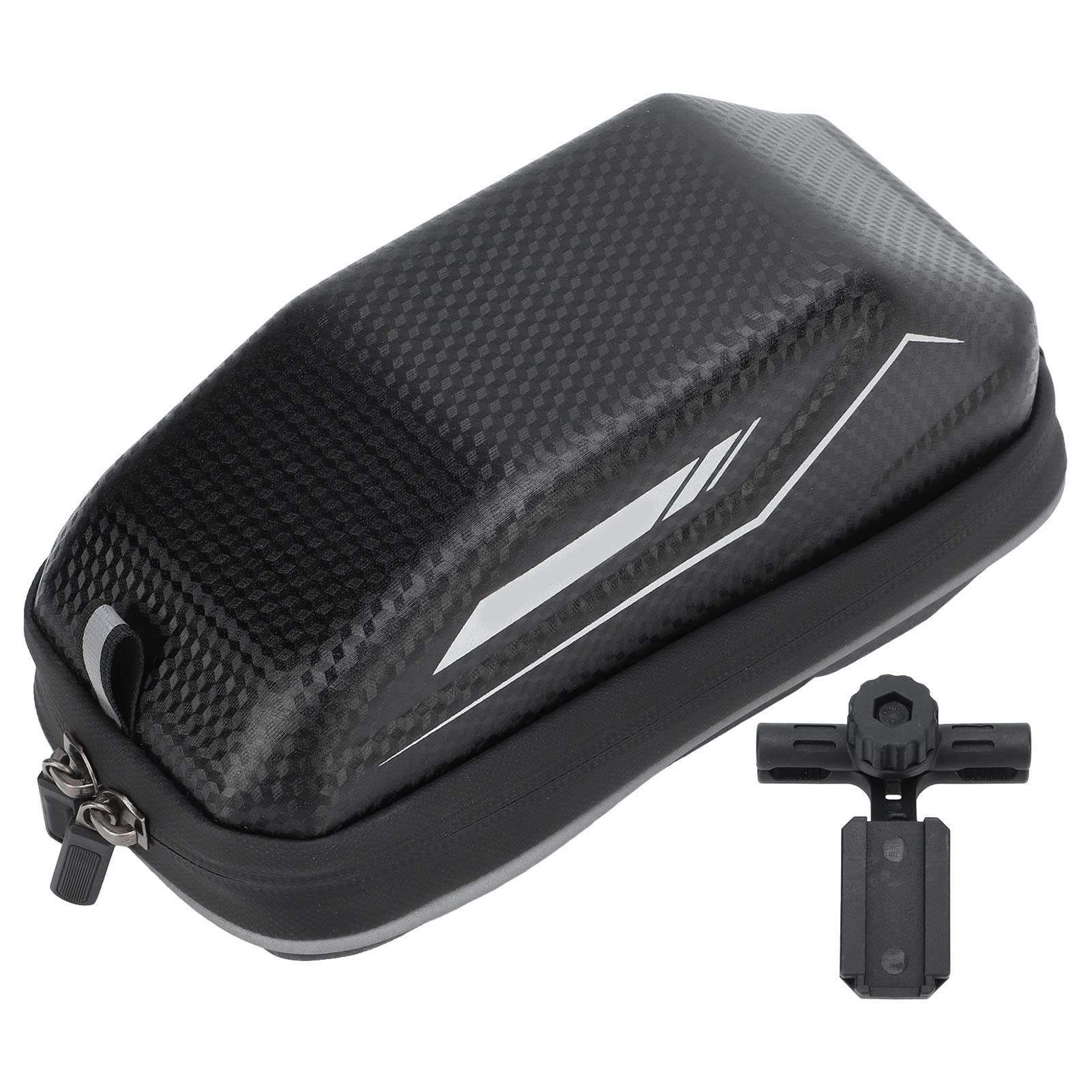 **PLPLAAOO Waterproof Bike Saddle Bag - Reflective Rear Rack Pannier for Mountain & Road Bikes | Under Seat Storage & Water Bottle Holder | Ideal for Commuting, Cycling & Outdoor Adventures**
