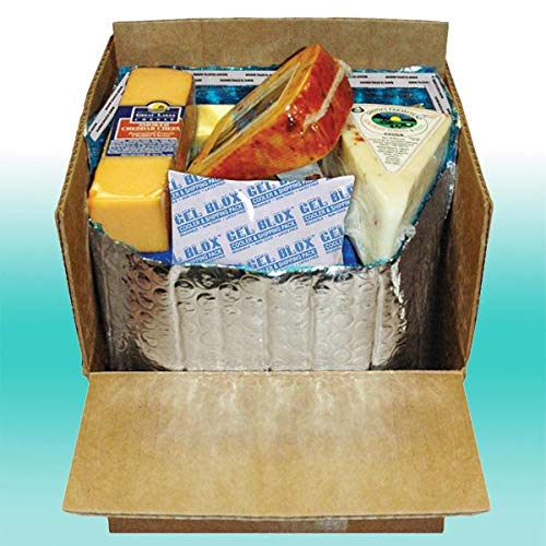 Premium Blue Foil Insulated Box Liners 11x8x6 Inches - 25 Pack for USPS Priority Mail Boxes | Temperature Control for Food Delivery, Meal Prep & Shipping Perishables