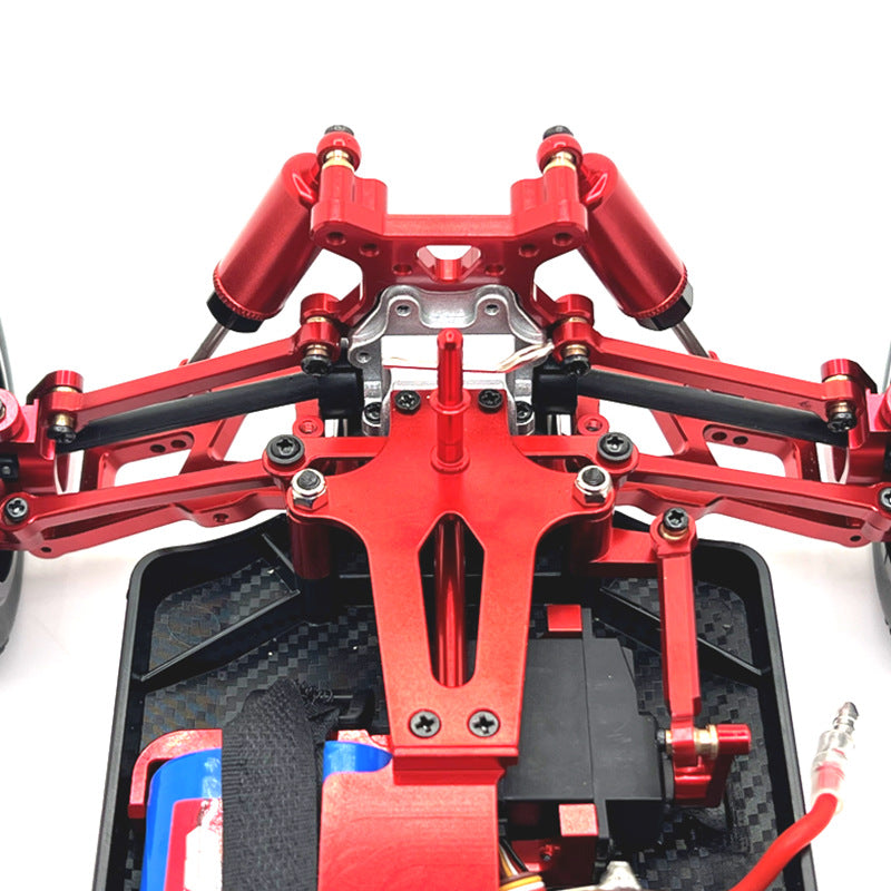 WLtoys 144016 144018 RC Car Metal Upgrade Kit - Aluminum Alloy Arms, Links & Steering Cups for Off-Road Racing & Bashing