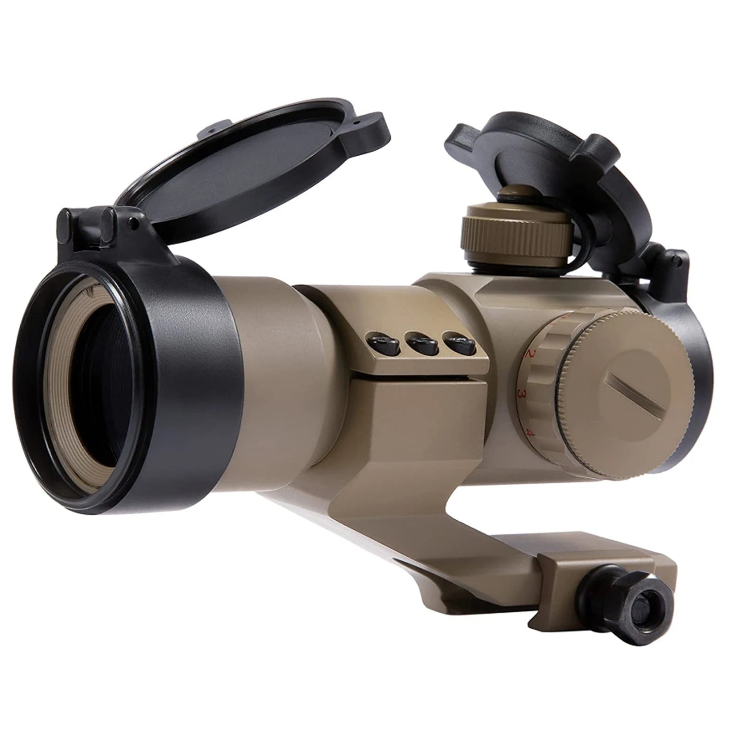 1x30mm Tactical Red Dot Sight Scope with 11/20mm Picatinny Rail Mount - Perfect for Hunting, Shooting & Airsoft | Durable Optical Sight for Outdoor Adventures & Tactical Gear
