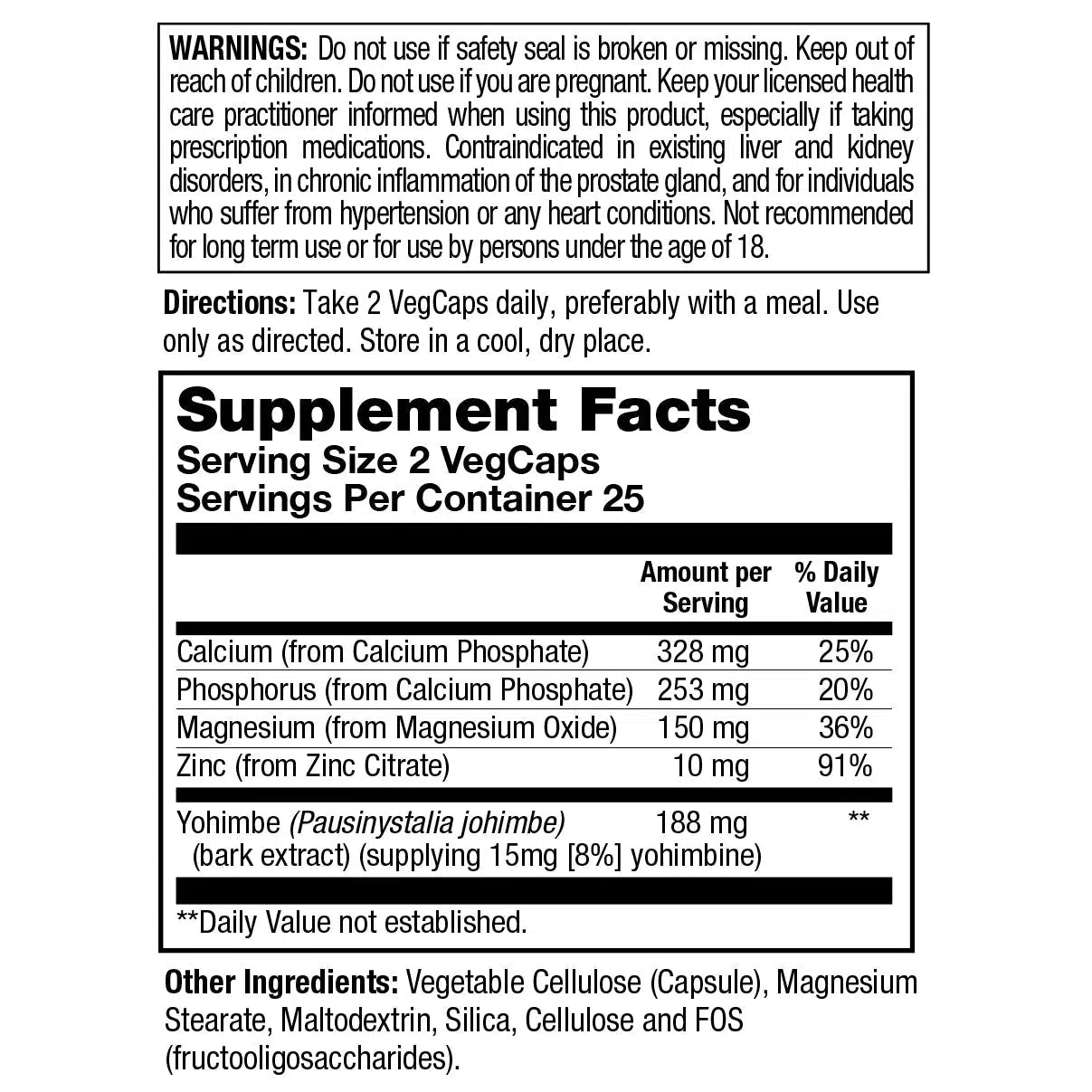 Action Labs For Men Spark Ignition Yohimbe PowerMax 2000 - Premium Male Enhancement Supplement for Energy & Performance - Boost Stamina & Vitality for Workouts & Intimate Moments