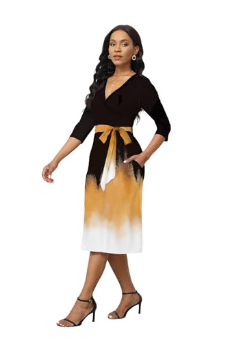 Ombre Orange White