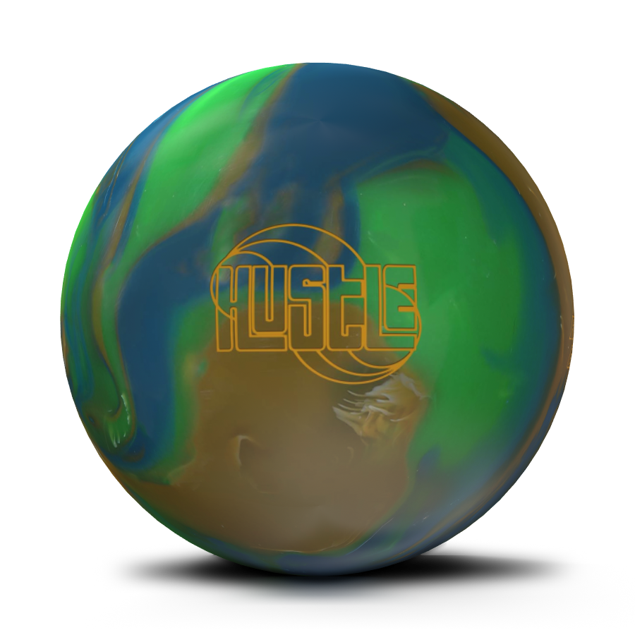 Roto Grip Hustle Earth Bowling Ball - High Performance Reactive Resin for Hook & Control | Perfect for League Play & Tournament Competition