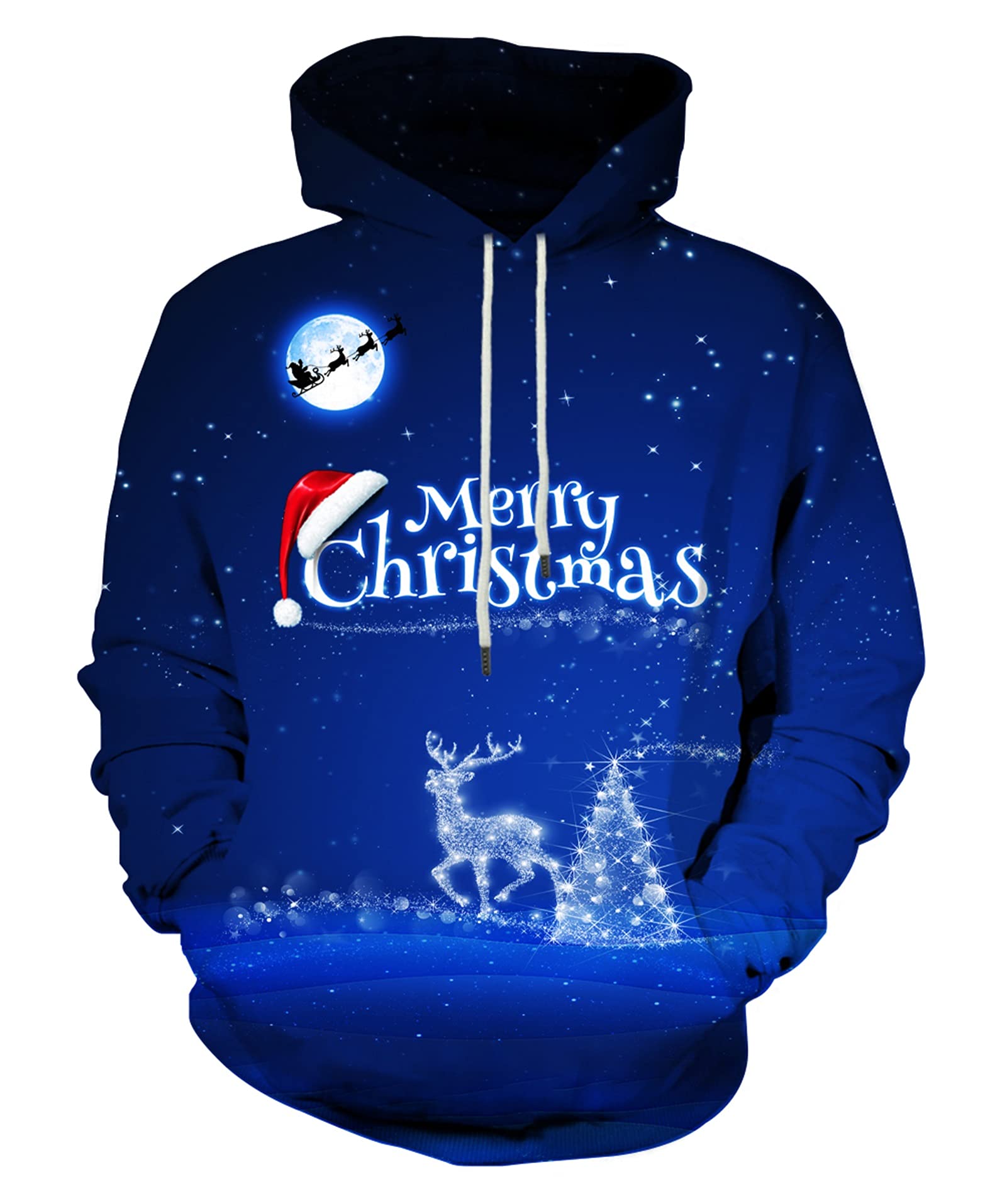 LAIDIPAS 3D Graphic Hoodie for Men & Women - Cool Pullover Hooded Sweatshirt with Pocket - Perfect for Streetwear, Casual Outfits & Gifts