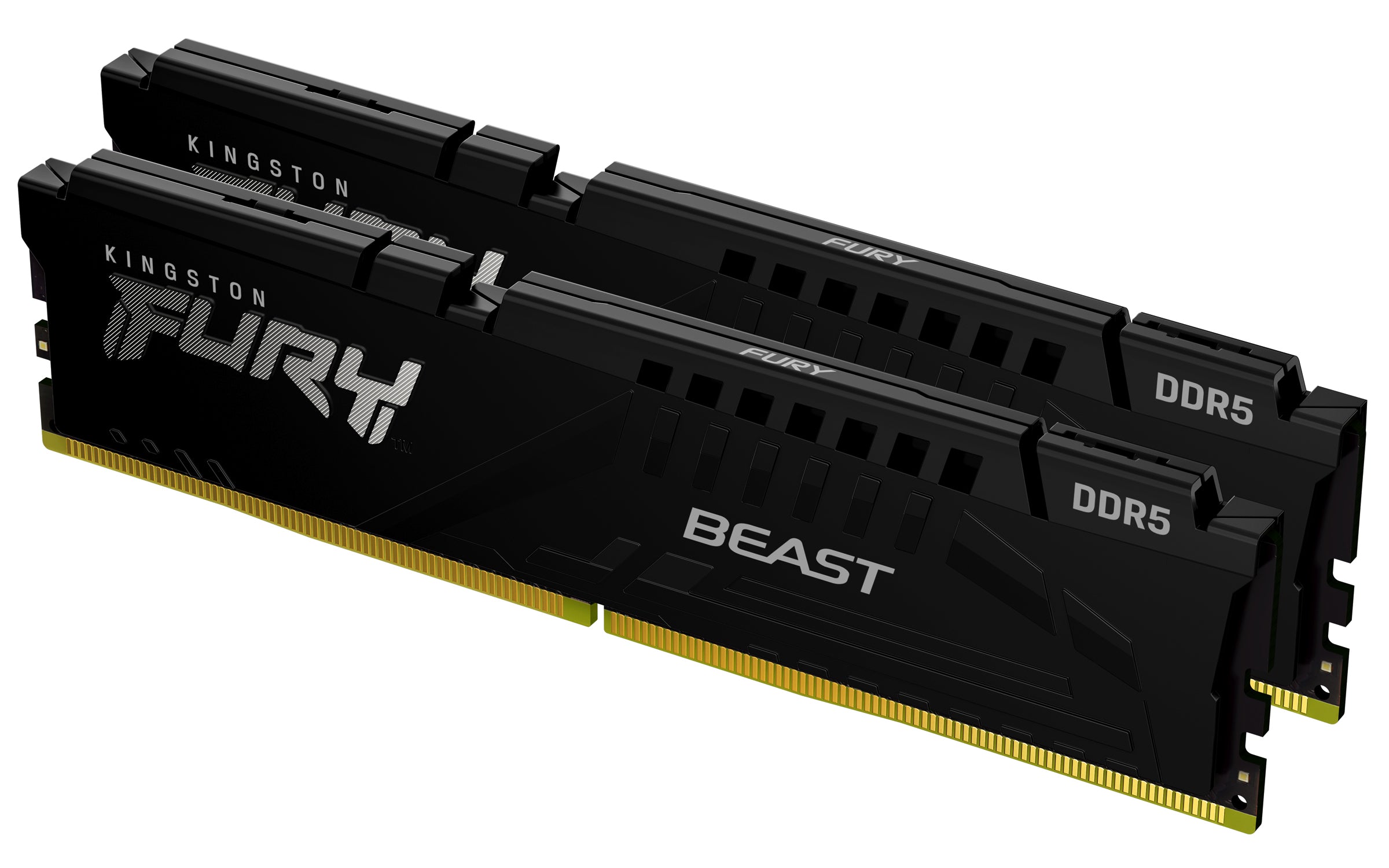 Kingston FURY Beast DDR5 RAM 32GB (2x16GB) 5600MHz PC5-44800 CL40 1.25V Desktop Memory - High Performance Gaming & Workstation PC Upgrade