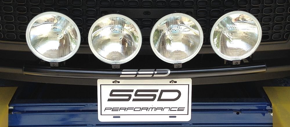 2020 Subaru WRX Rally Light Bar - Heavy Duty Bull Bar & Nudge Bar with 4 Light Tabs | Durable Powder Coated Finish for Off-Road & Adventure Driving