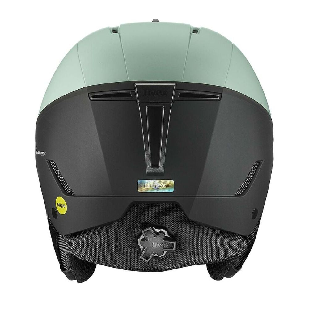 Uvex Stance MIPS Ski Helmet - Oxid Green/Black Matte - 3 Sizes - Lightweight & Durable Winter Sports Protection for Skiing & Snowboarding